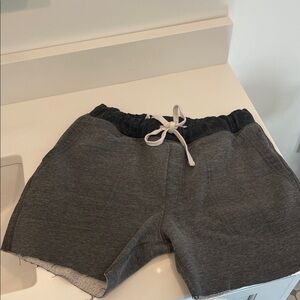 chubbies Charcoal Gray Fleece-Lined Lounge Shorts